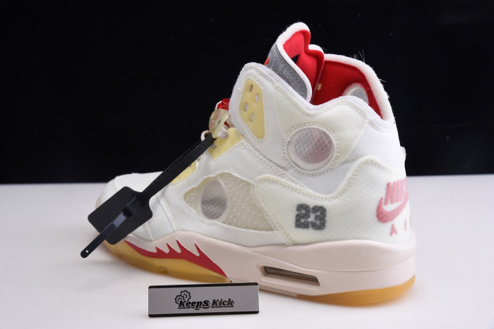 off white air jordan 5 ow 3m ct8480-002