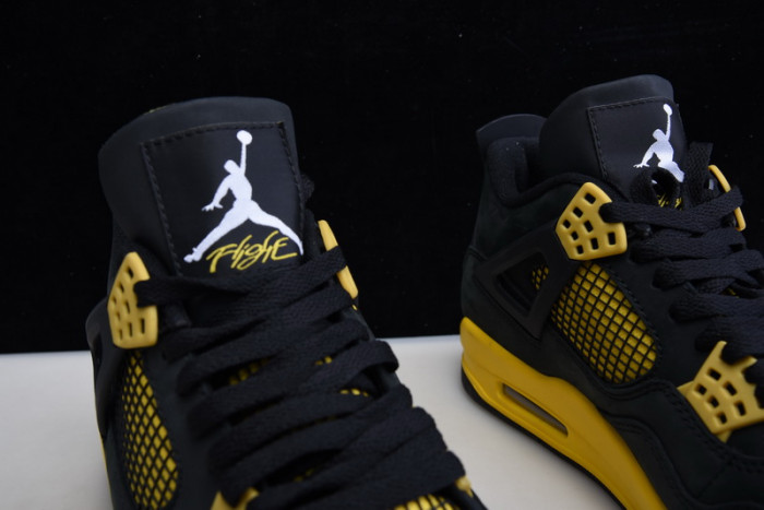 air jordan 4 retro thunder 308497-008 （box updated)